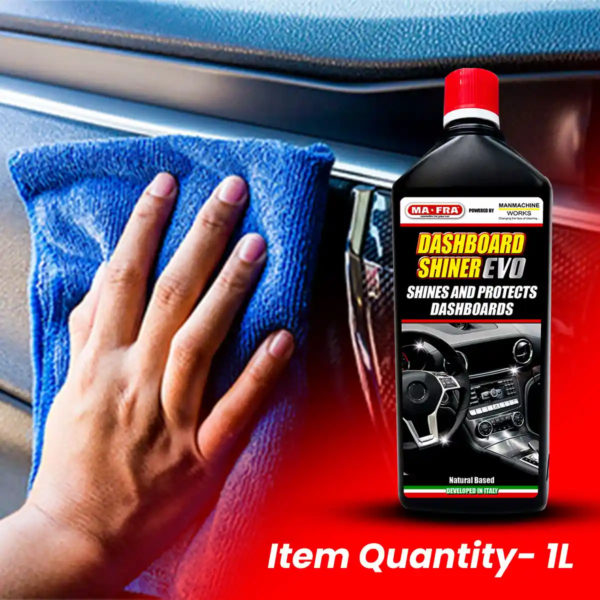 Mafra Car Dashboard Polish | Ultimate Shine & Protection for Your Car Interior