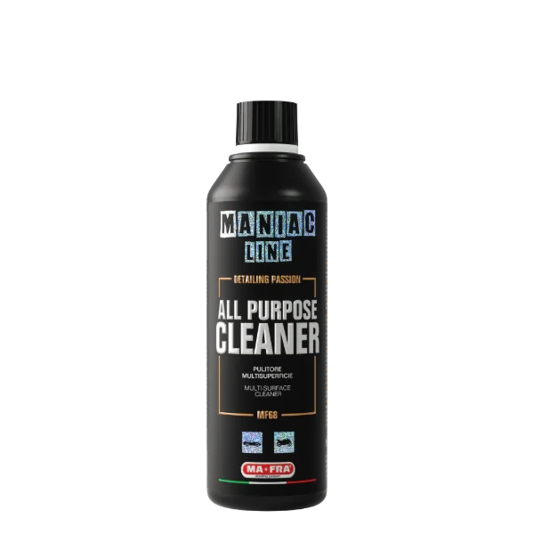 Mafra Maniac Car Detailing Line, All Purpose Cleaner, Multi-Surface Carpet Cleaner, Fabric and Leather Seats, Plastics, 500ml