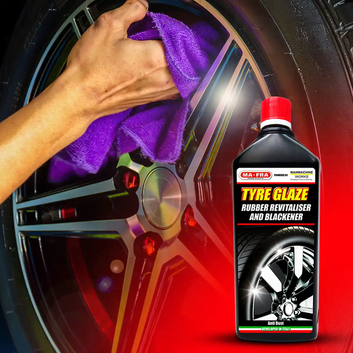 Mafra Tyre Glaze MA-CH-03 Vehicle Interior Cleaner  (1 L)