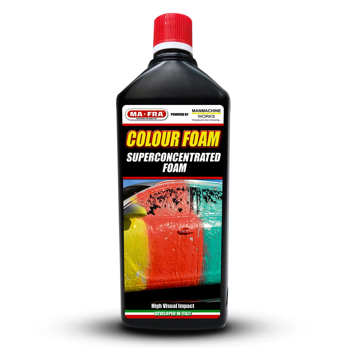 Mafra Car Wash Colour Foam Shampoo Red MA-CH-08 Vehicle Interior Cleaner  (1 L)