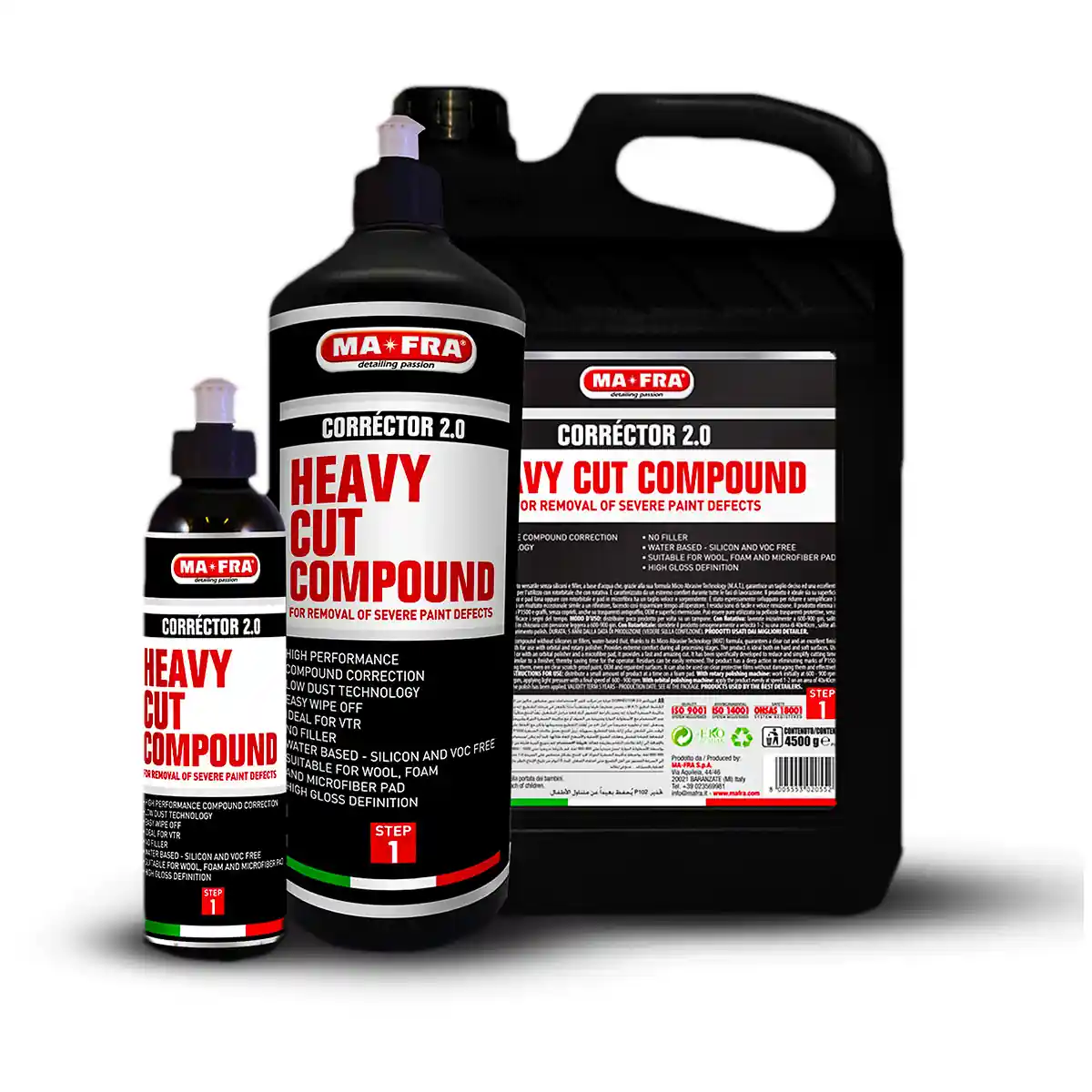 Corrector 2.0 Heavy Cut Compound - High-Performance Paint Correction Compound