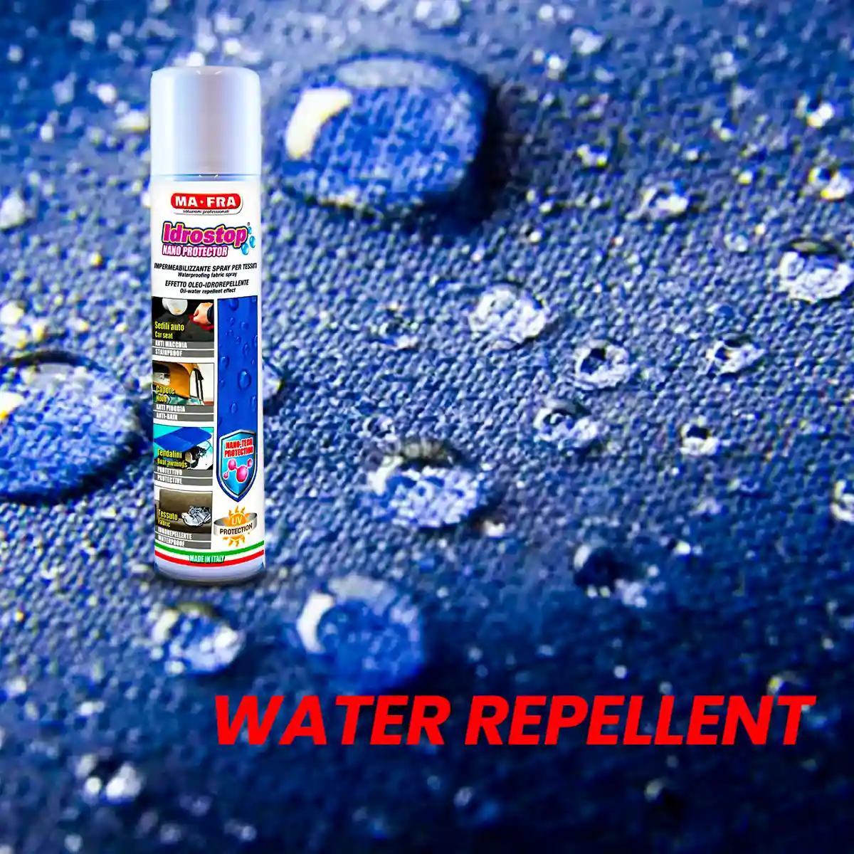 Idrostop - High-Performance Water Repellent for Windshields and Glass Surfaces