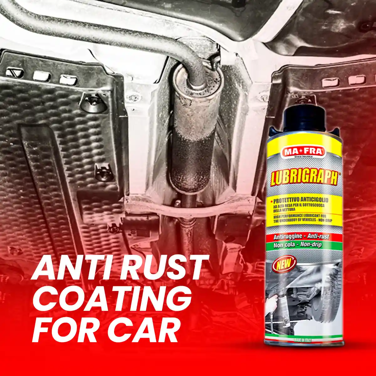 Lubrigraph Anti Rust - High-Performance Rust Preventive Lubricant and Corrosion Protector