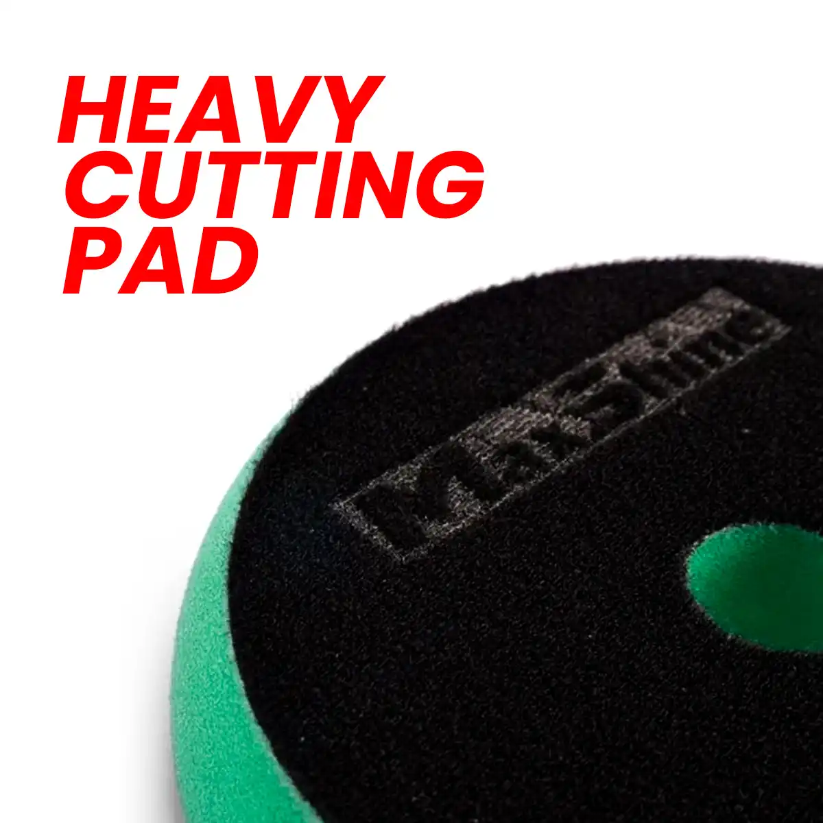 High Pro Green Foam Heavy Cutting Pad – 6.2 Inch for Advanced Paint Correction