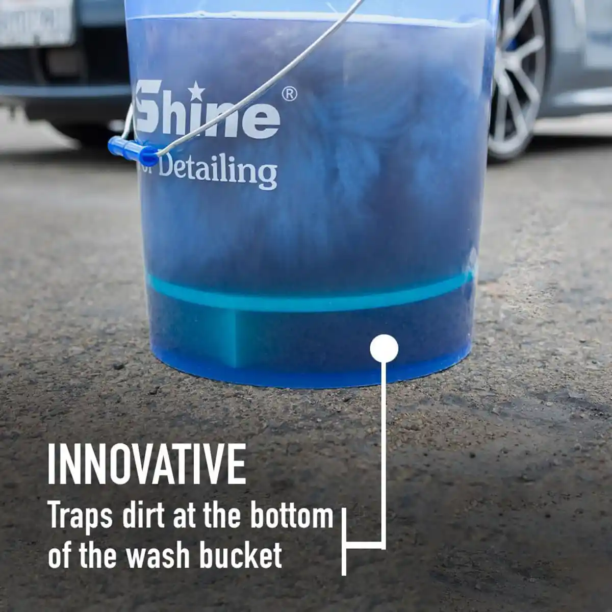 Detailing Bucket - Transparent + Sand Killer Grit - Image 6