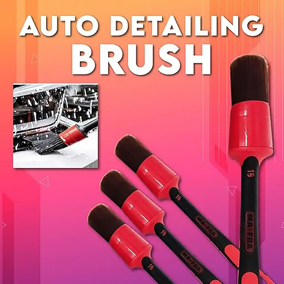 Brush Red - Exterior 30 mm