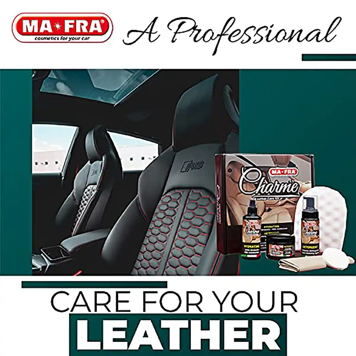 Leather Cleaning Conditioning Kit – Leather Care for Professional Interior Care