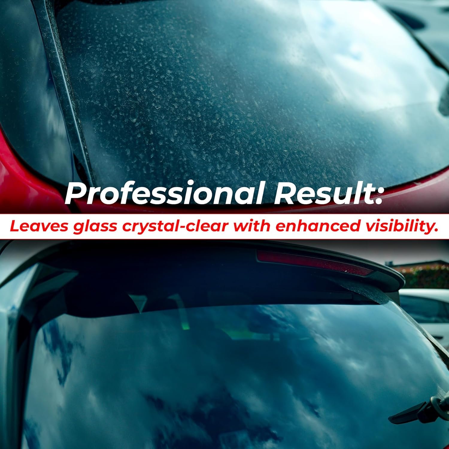 Car Glass Cleaner & Degreaser 500ml | Ammonia-Free, Streak-Free Window Cleaner | Removes Grease, Fingerprints & Smoke Residue - Image 6