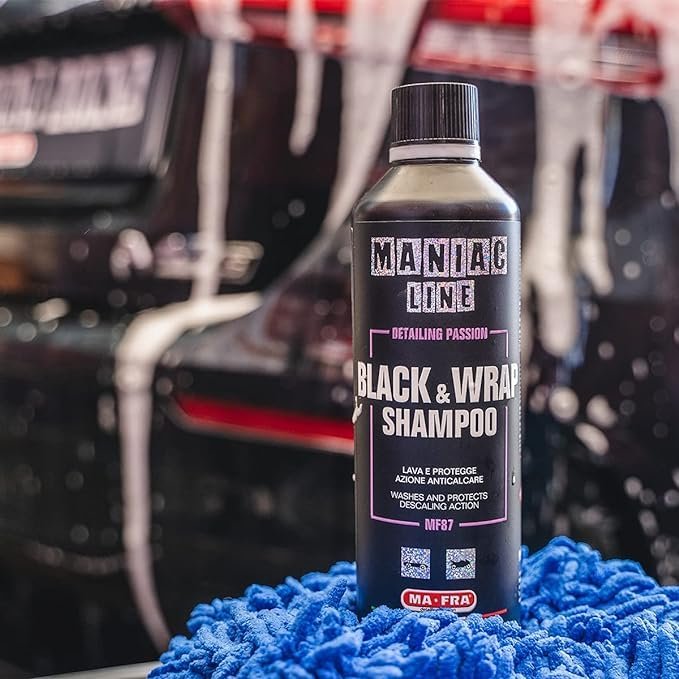Maniac Line Black & Wrap 2-in-1 Shampoo (500ml) - Image 3