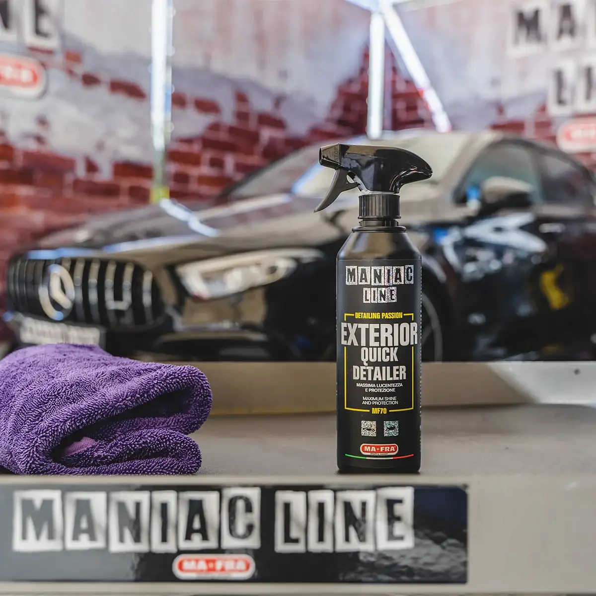 Mafra Maniac Line Exterior Quick Detailer 500ml for Car Detailing