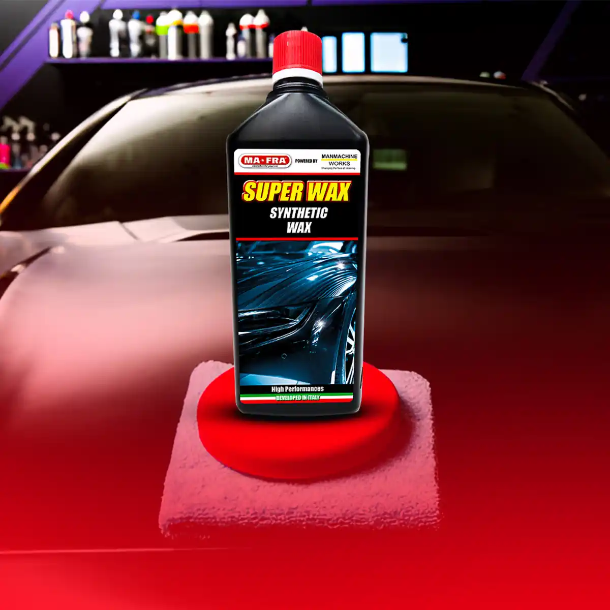 Mafra Super Wax 1L for Professional Automotive Detailing product image 4
