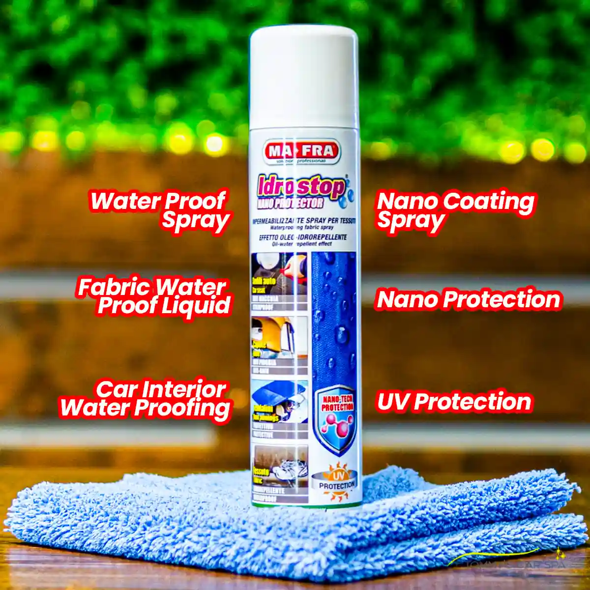 Mafra Idrostop Water Repellent for Windshield and Glass Care