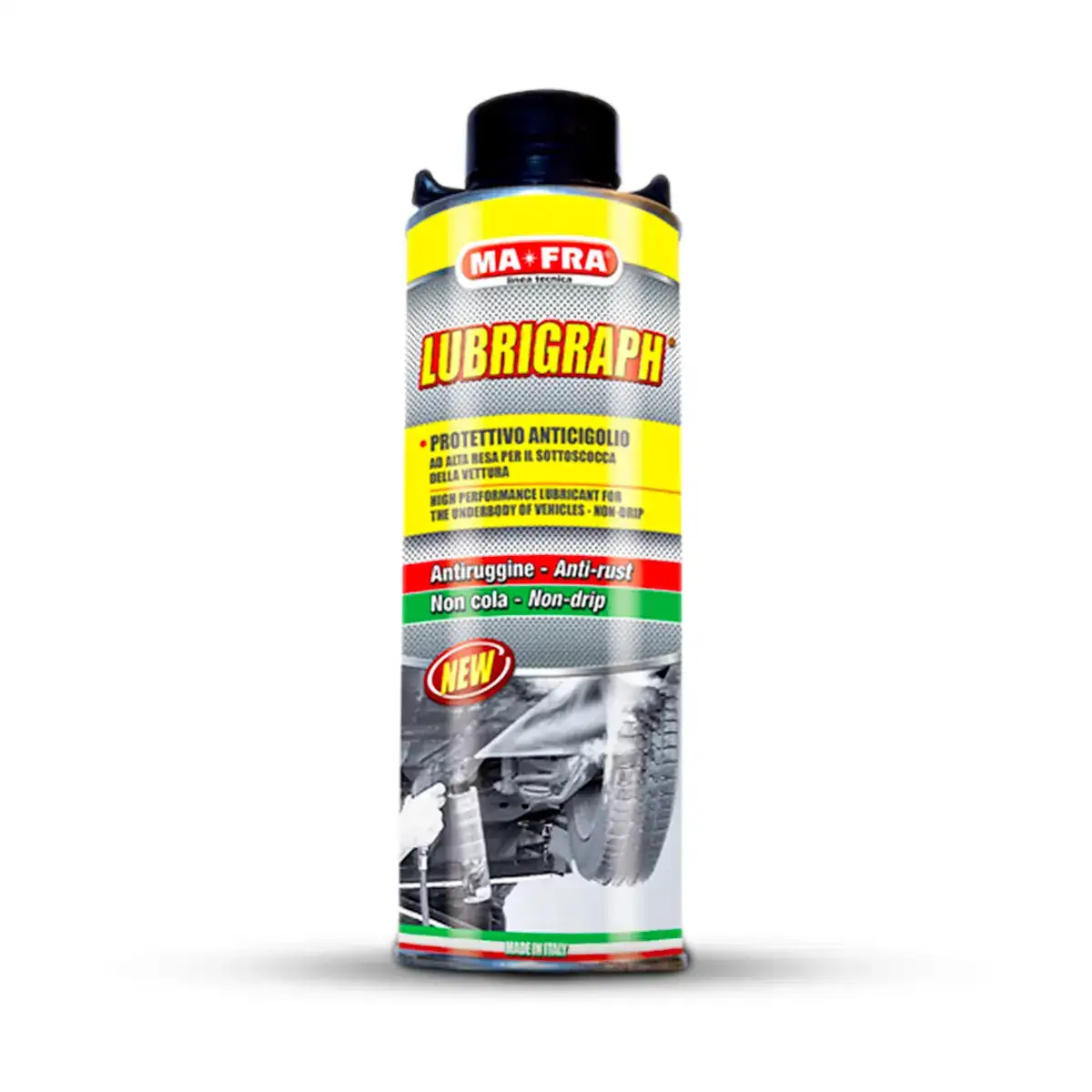 Mafra Rust Remover Spray-Lubrigraph, 600ml for Automotive Maintenance