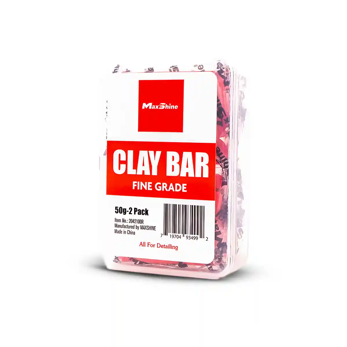 Maxshine Detailing Clay Bar 100g Heavy (2x50gram) and Clay Bar