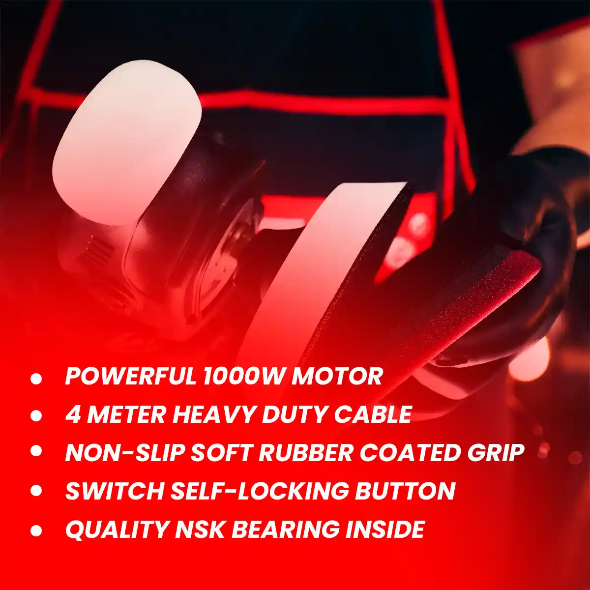 Maxshine M1000 Rotary Polisher and High-Power Car Polishing Machine product image 5