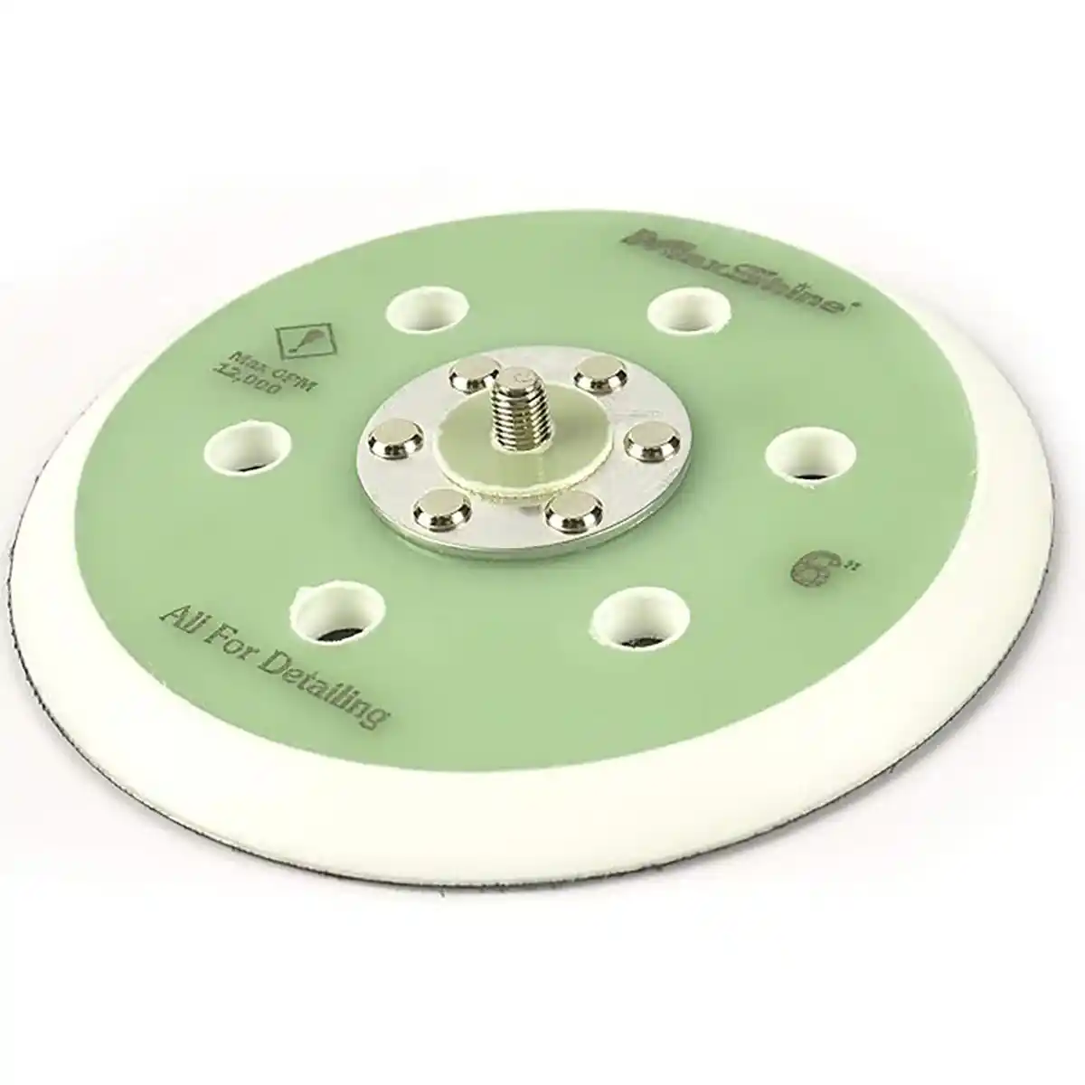 Maxshine DA Polisher Backing Plate 6 Inch Replacement for Dual Action