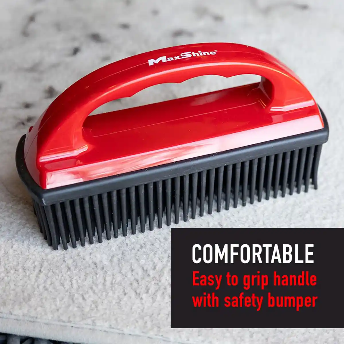 Maxshine Carpet Lint Hair Removal Brush for Professional Car Detailing