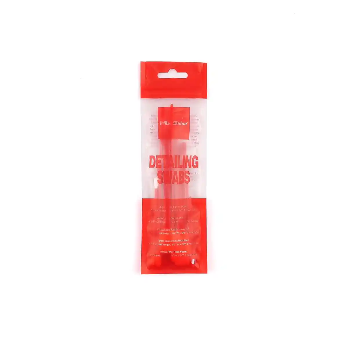 Maxshine Detailing Swabs 10-Piece Pack for Precision Cleaning