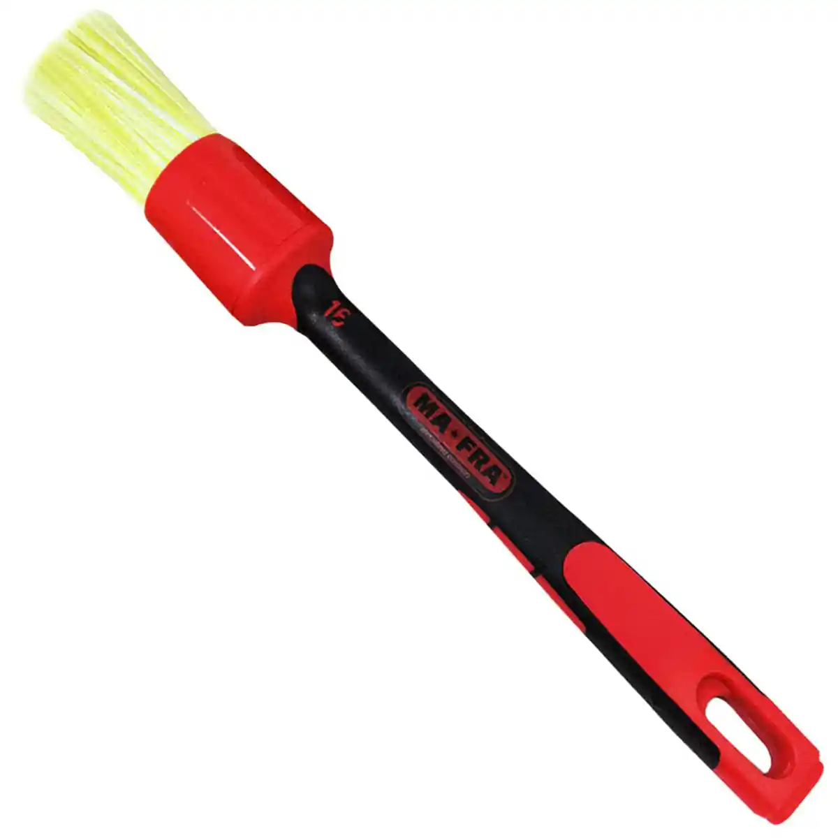 Mafra Brush White Interior 24mm Brush for Professional Car Detailing