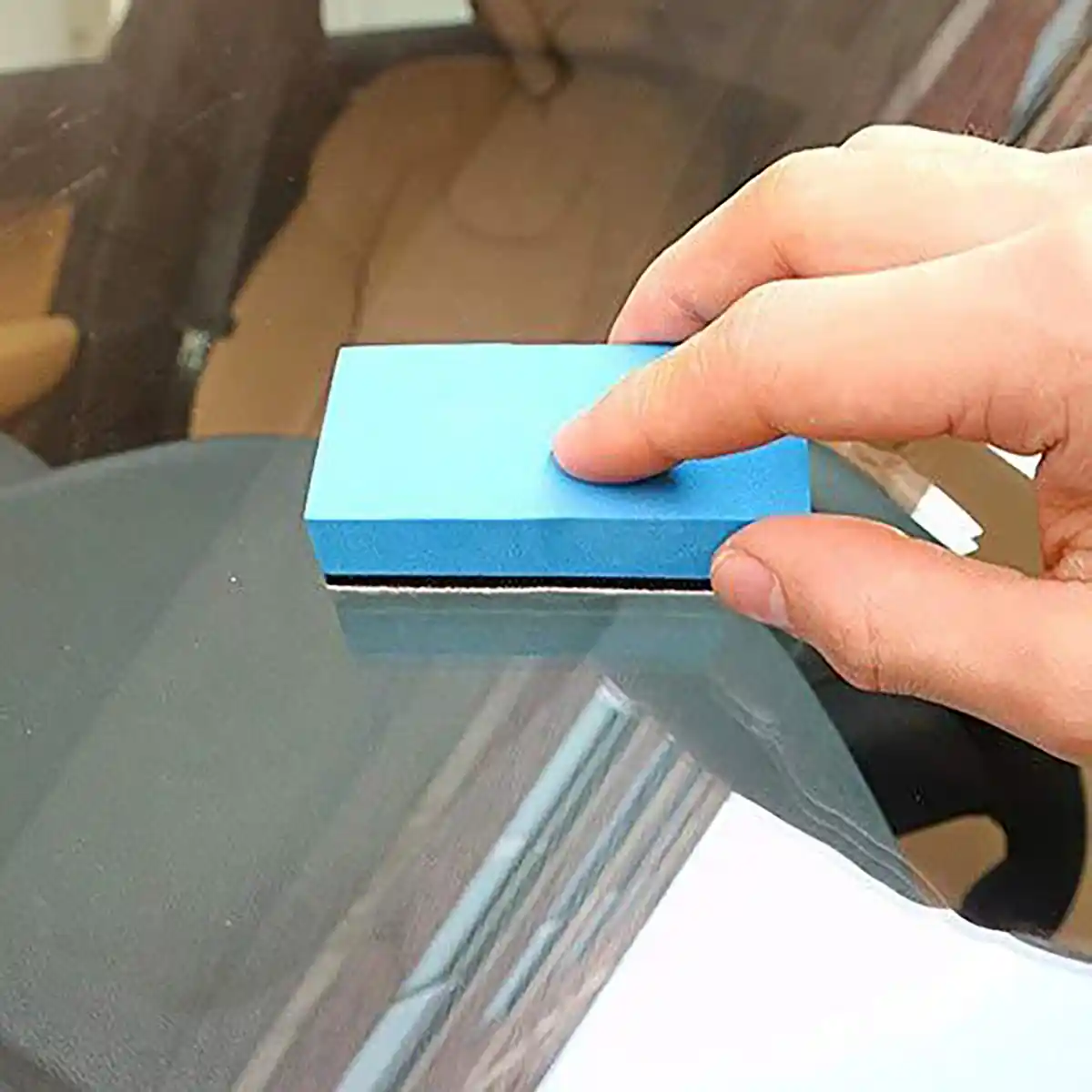Mafra Ceramic Applicator Block Applicator for Car Cleaning and Care