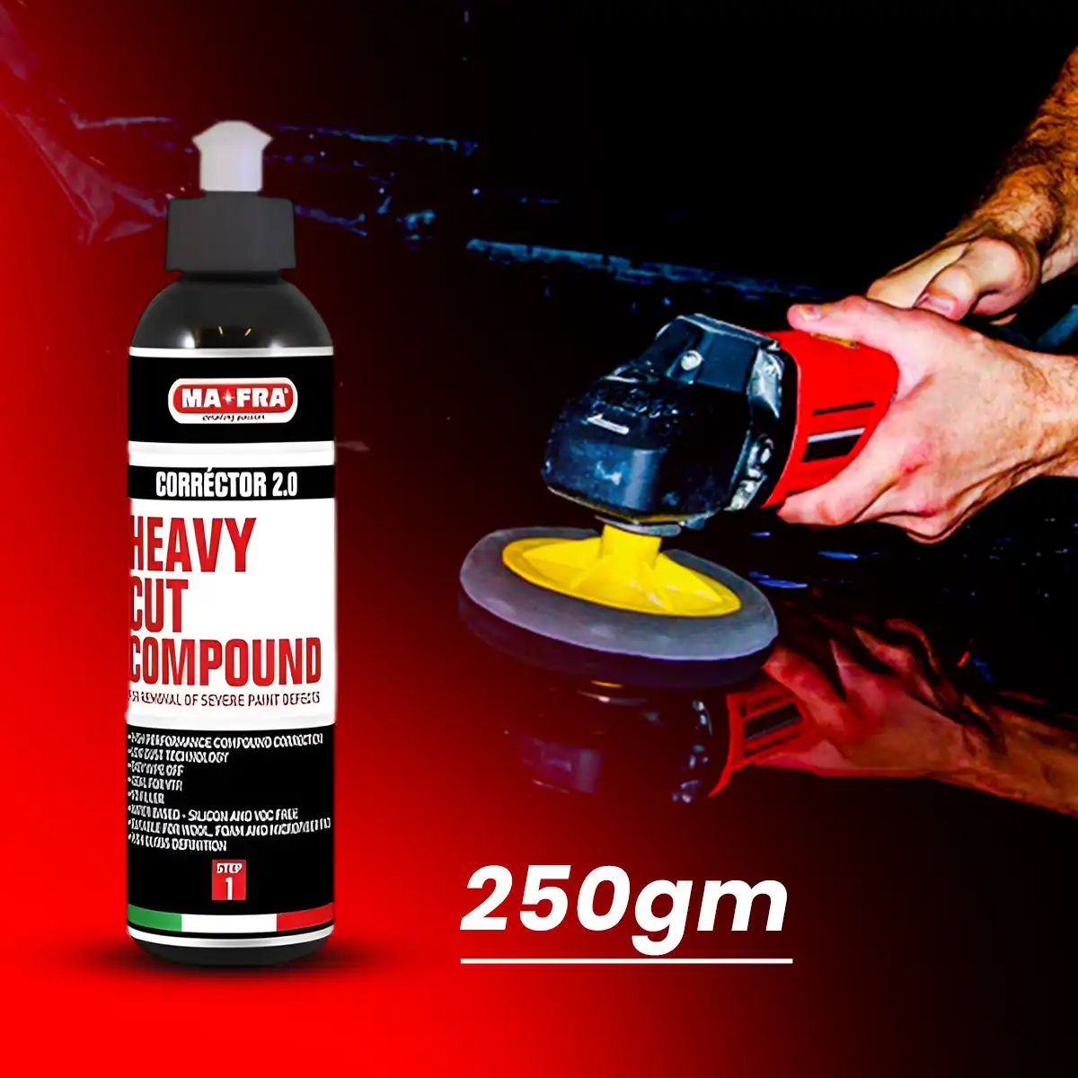 Maxshine Corrector 250g Rubbing Compound for Professional Car Care