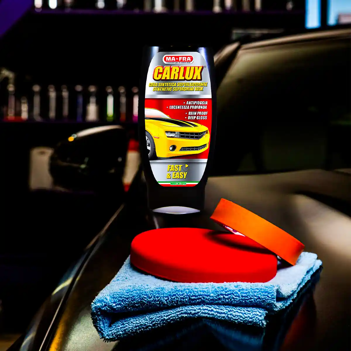 Mafra CarLux 250g Polish Wax for Paint Correction and Gloss