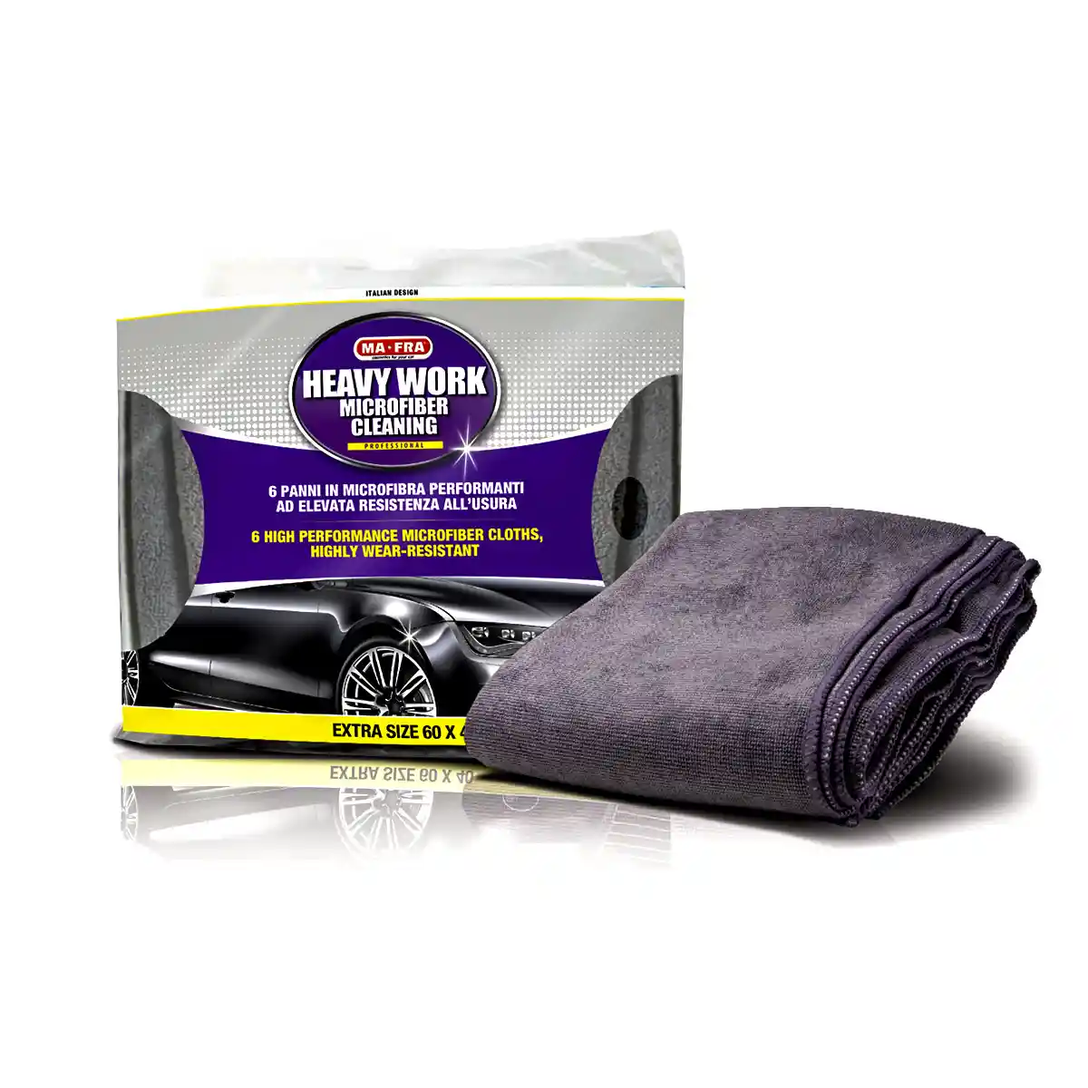 Mafra Heavy Duty Microfiber Cloth 60X40 (6 Piece Set) Cloth