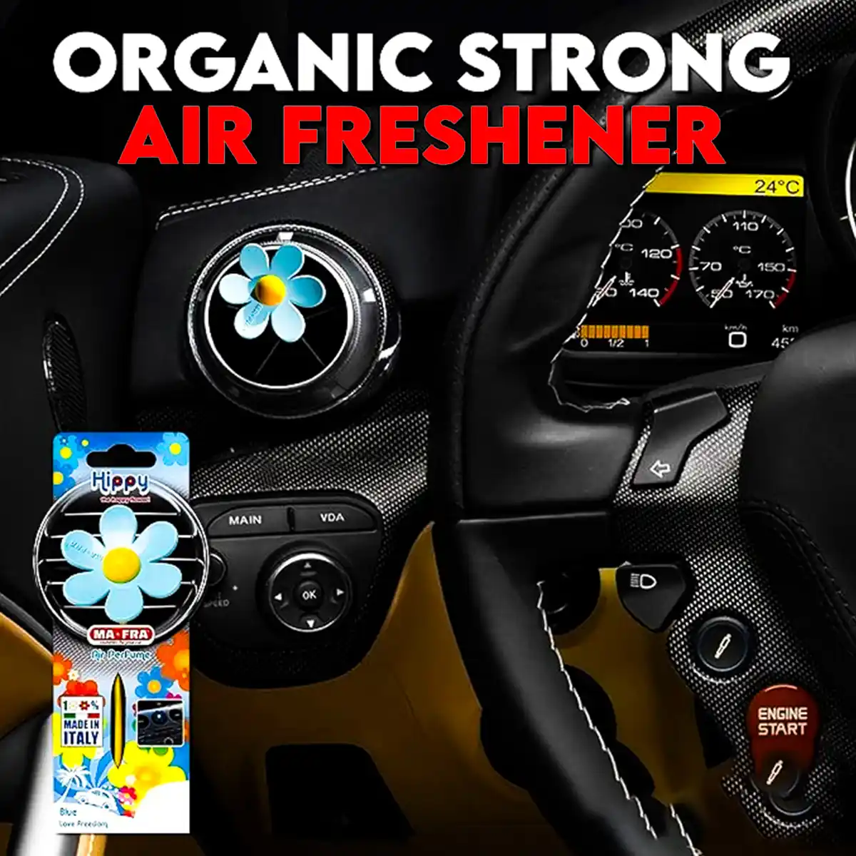 Hippy Car Perfume (Various Scents) - Perfume