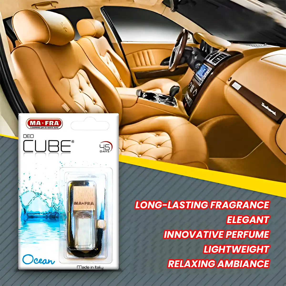 Mafra Deo Cube Car Perfume (Various Scents) Perfume product image 4