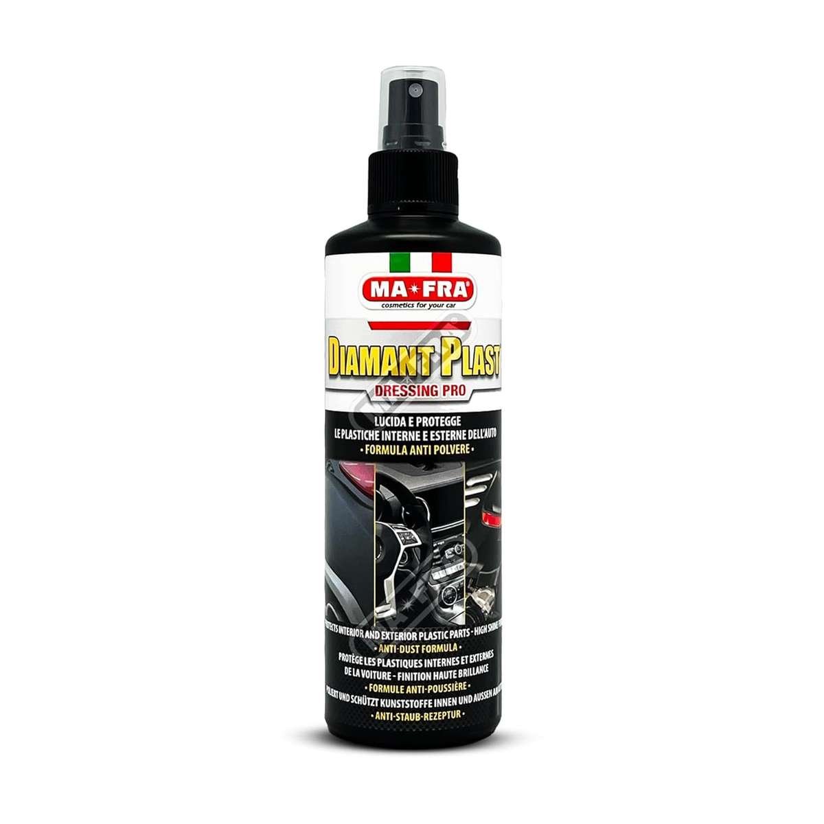Mafra Diamant Plast Dressing Pro 250ml for Interior Cleaning and Care