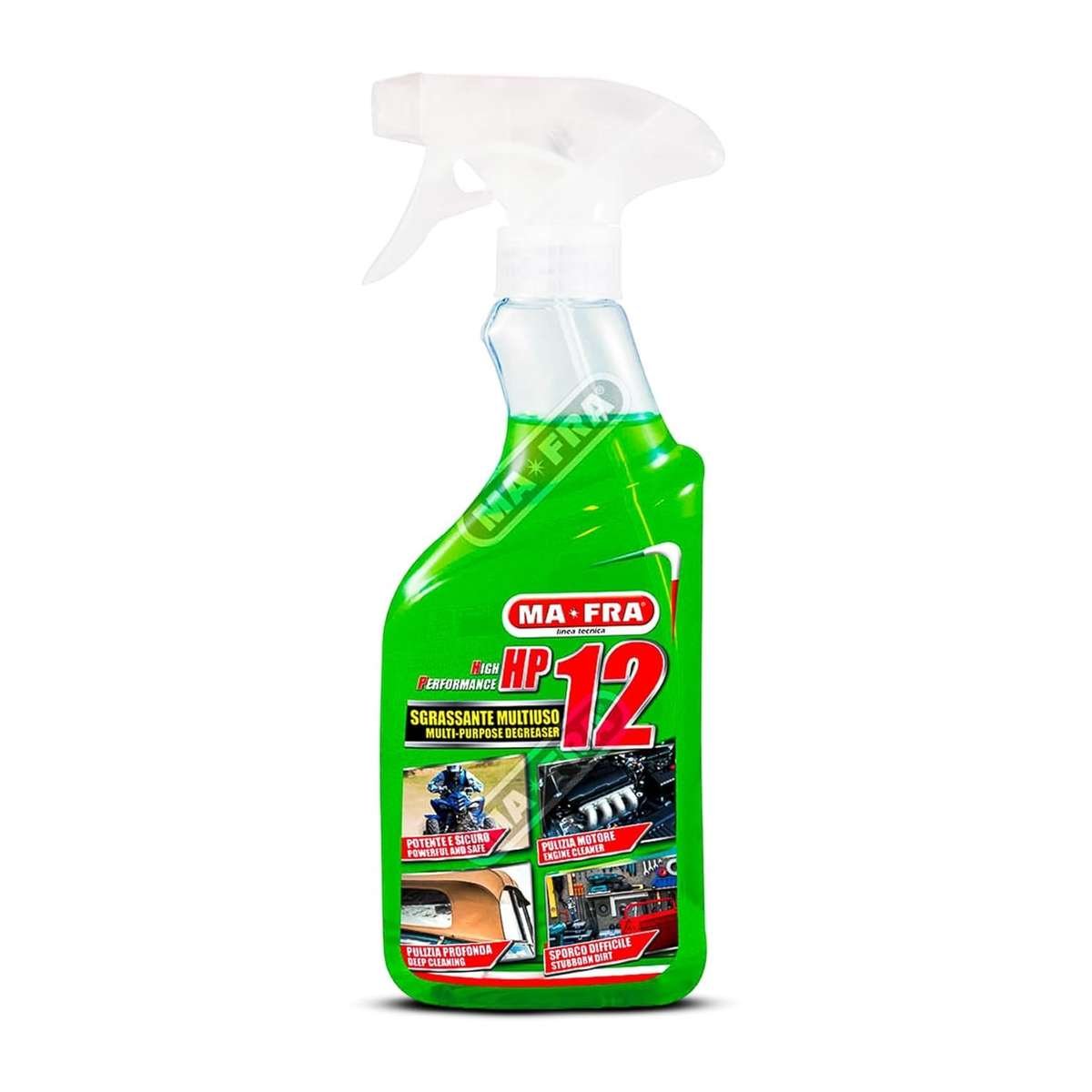Mafra HP12 Multi-Purpose Degreaser Spray 500ml for Deep Car Cleaning