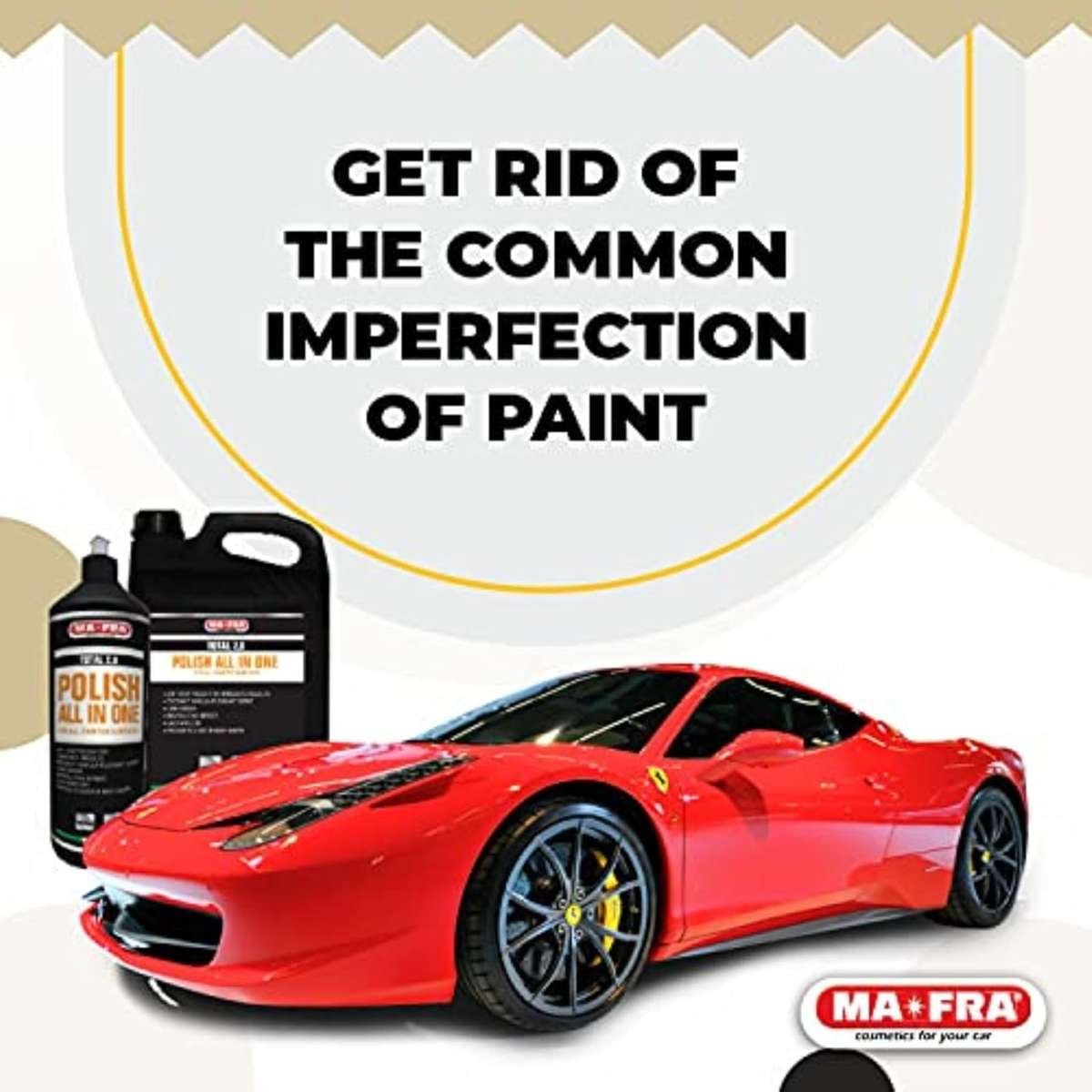 Mafra Total 2.0 Car Polish 1000ml for Paint Correction and Gloss product image 7